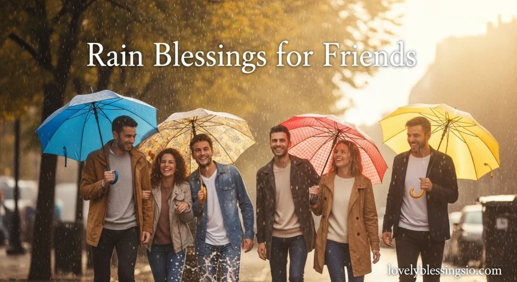 Rain Blessings for Friends