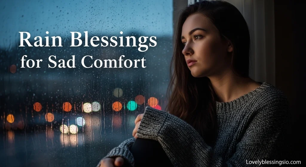 Rain Blessings for Sad Comfort