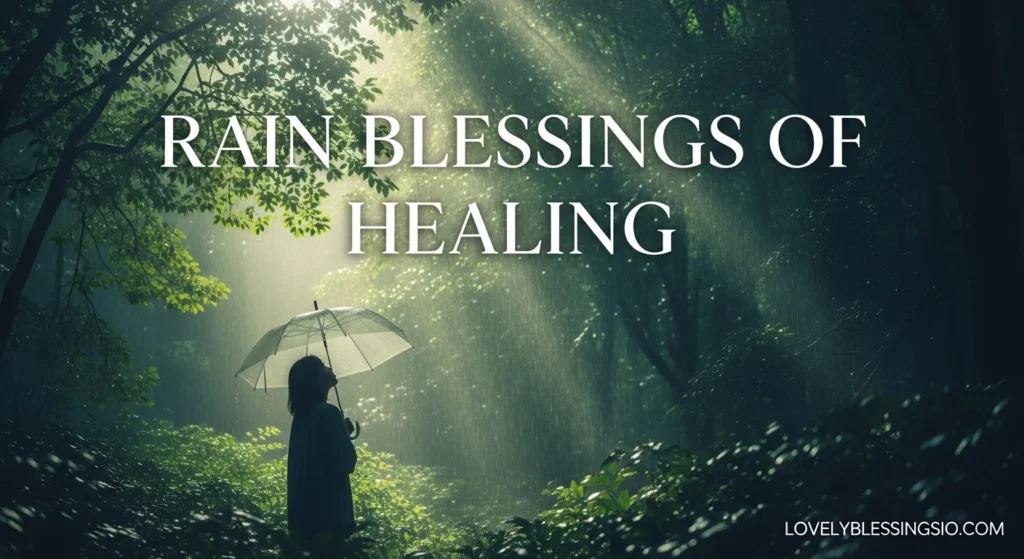 Rain Blessings of Healing