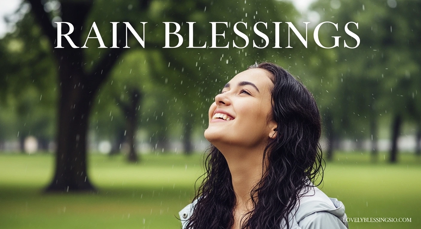 Rain Blessings