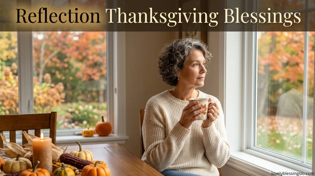 Reflection Thanksgiving Blessings