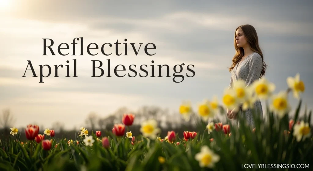 Reflective April Blessings