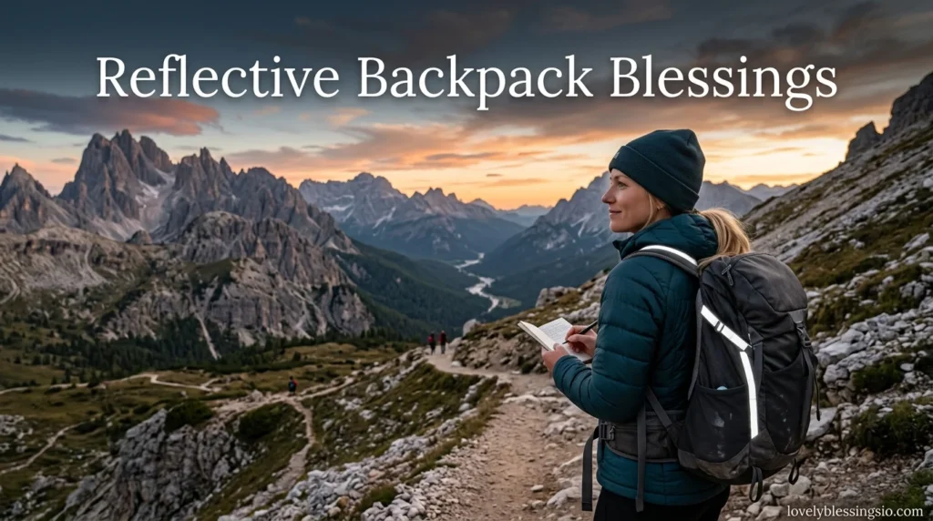 Reflective Backpack Blessings