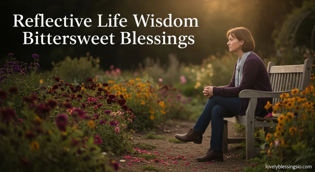 Reflective Life Wisdom Bittersweet Blessings
