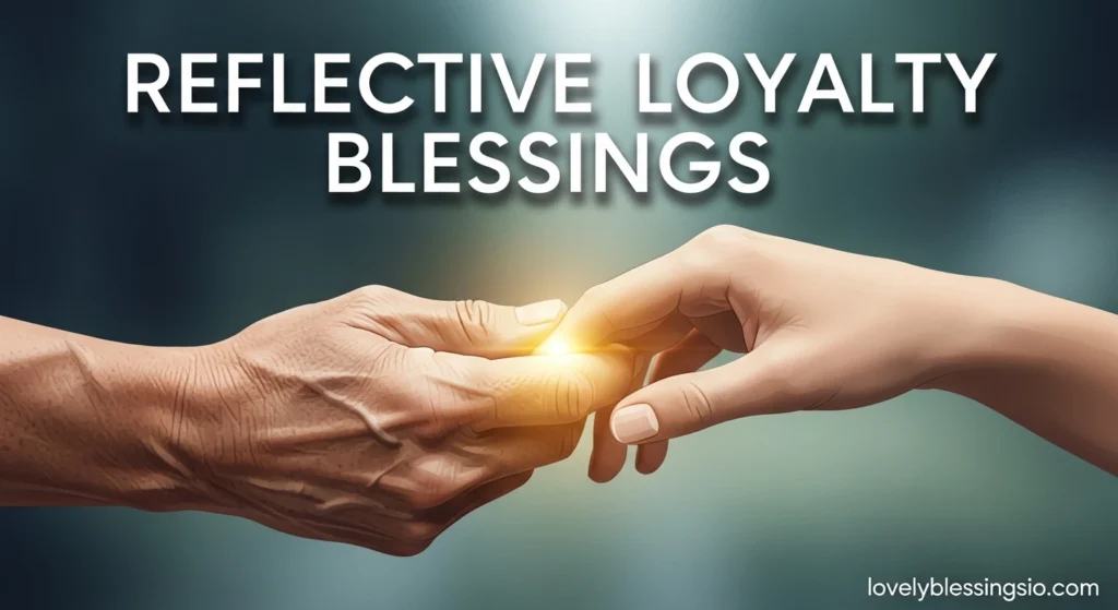 Reflective Loyalty Blessings