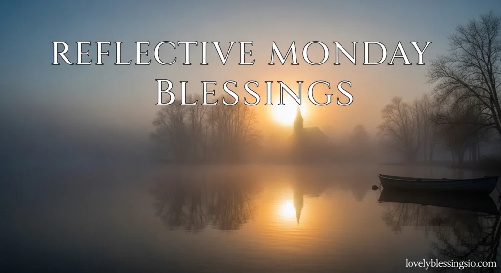 Reflective Monday Blessings