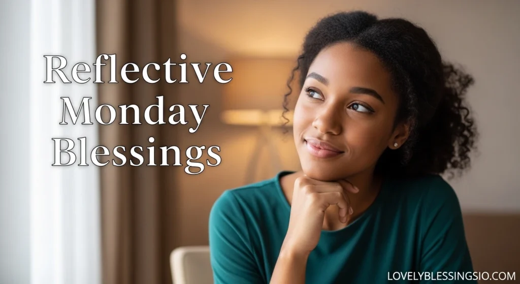 Reflective Monday Blessings