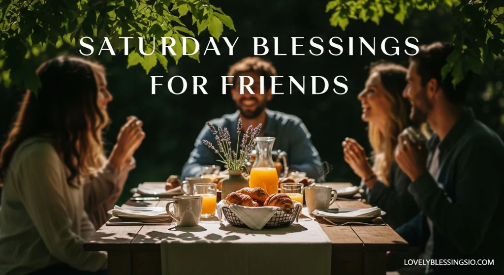 Saturday Blessings for Friends