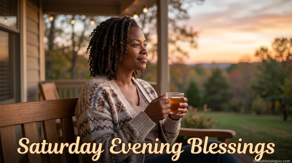Saturday Evening Blessings