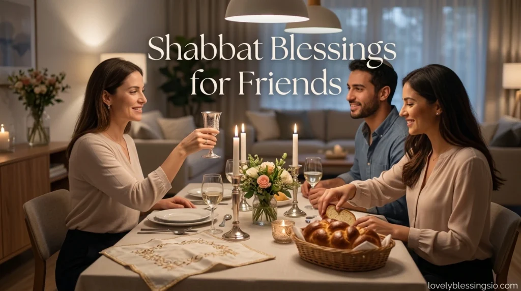 Shabbat Blessings for Friends
