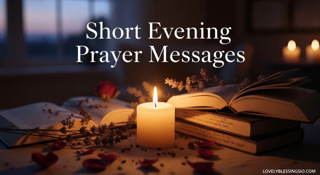 Short Evening Prayer Messages