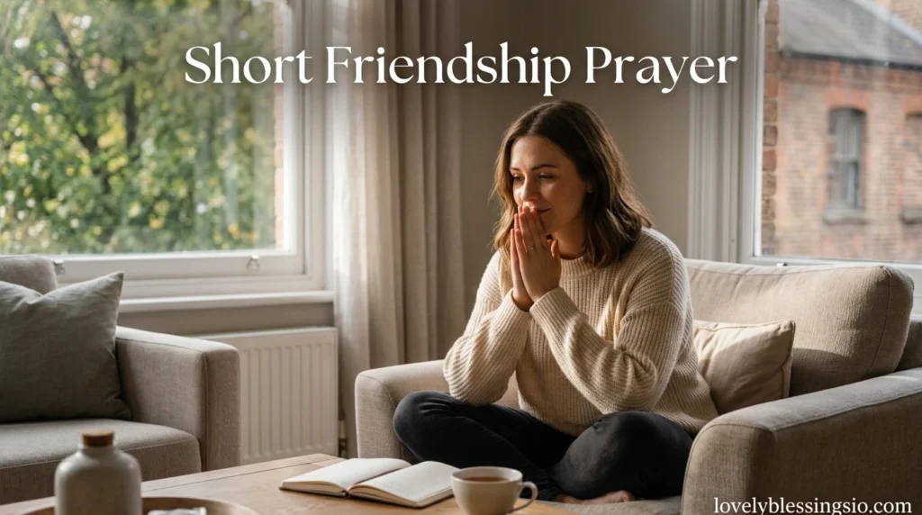 Short Friendship Prayer