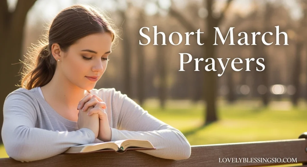 Short March Prayers