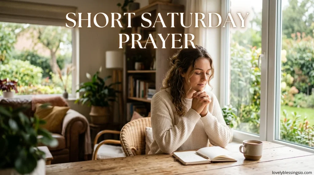 Short Saturday Prayer