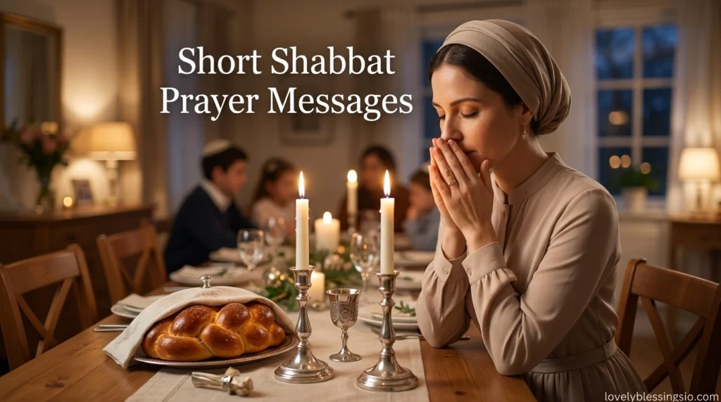 Short Shabbat Prayer Messages