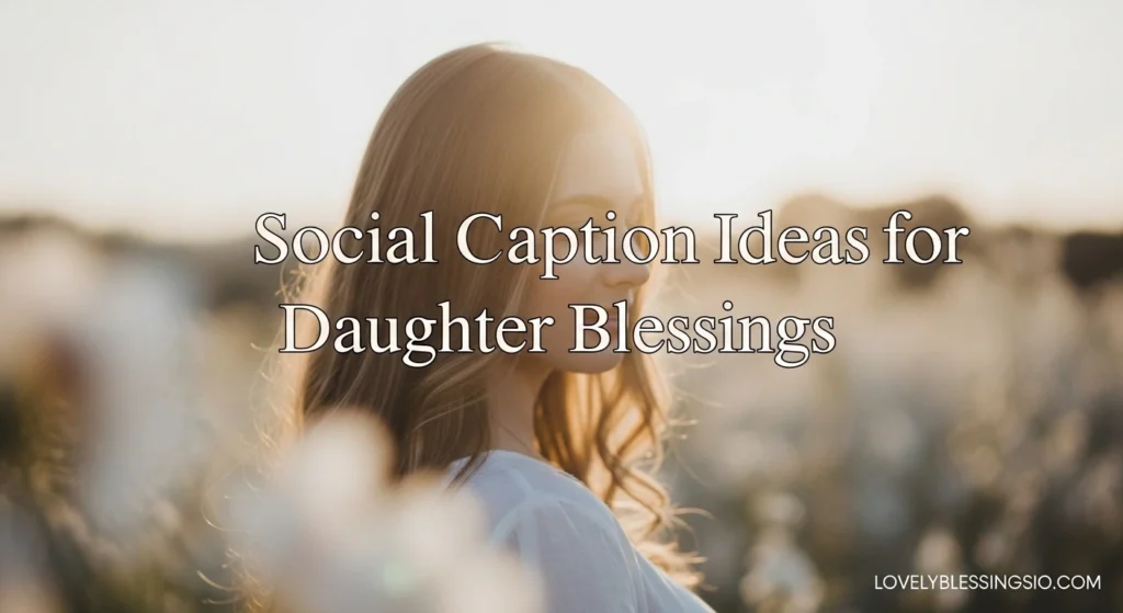 Social Caption Ideas for Daughter Blessings