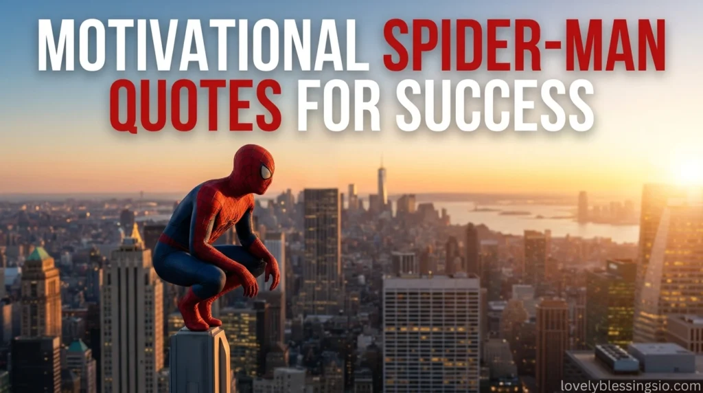 Motivational Spider-Man Quotes for Success