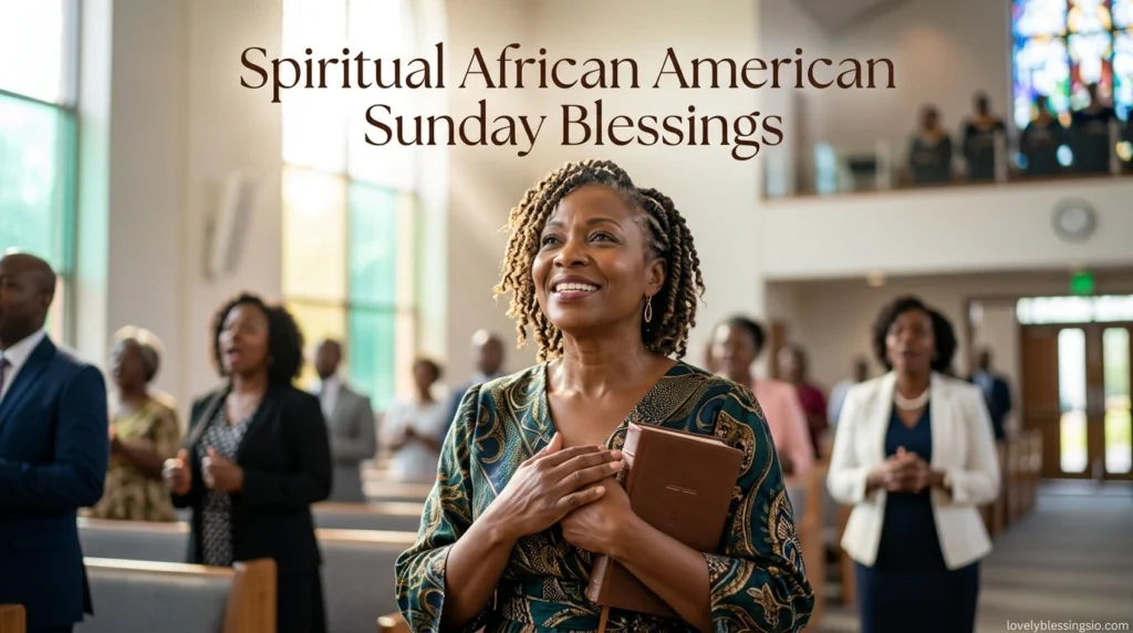 Spiritual African American Sunday Blessings
