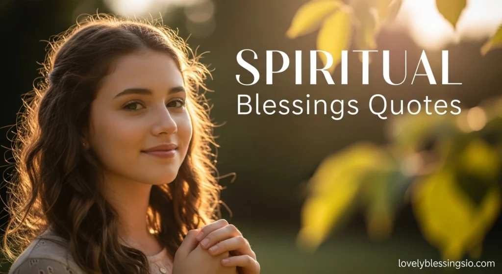 Spiritual Blessings Quotes