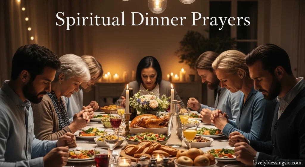 Spiritual Dinner Prayers