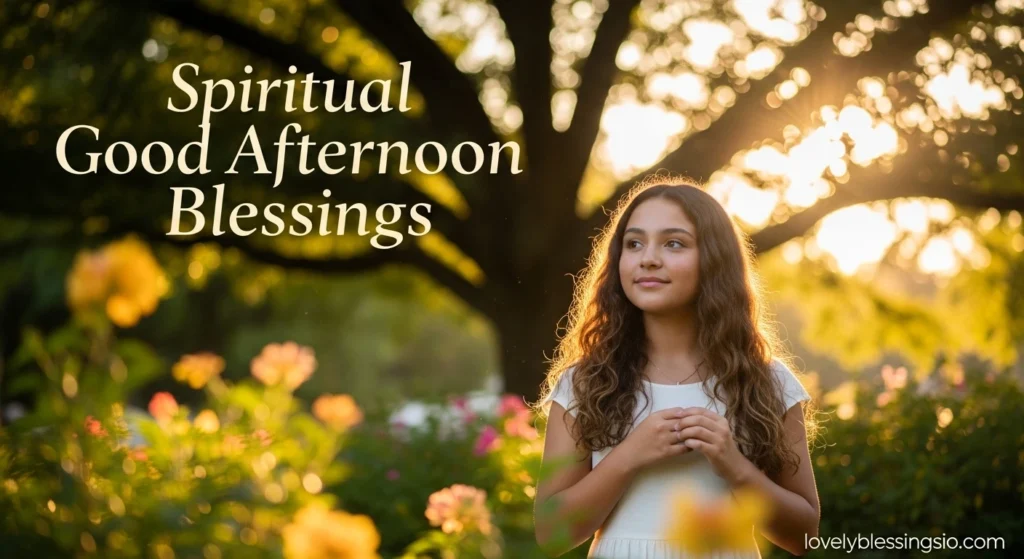 Spiritual Good Afternoon Blessings