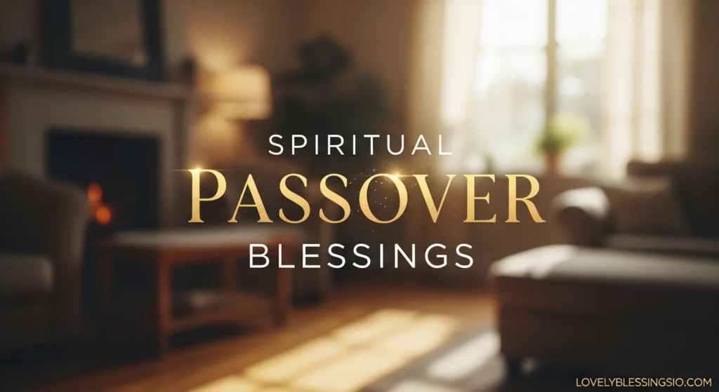 Spiritual Passover Blessings