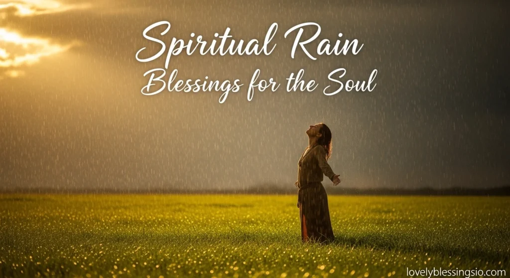 Spiritual Rain Blessings for the Soul