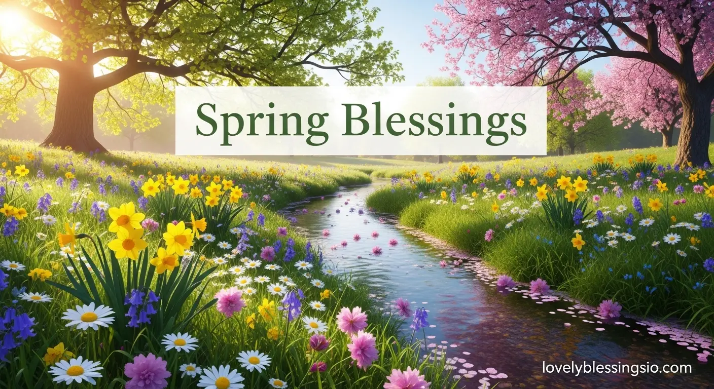 Spring Blessings