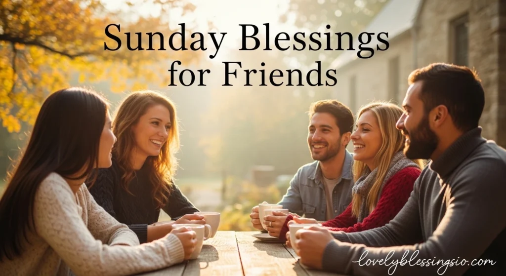 Sunday Blessings for Friends