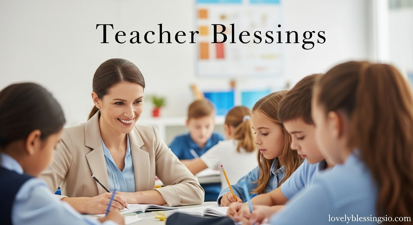 Teacher Blessings