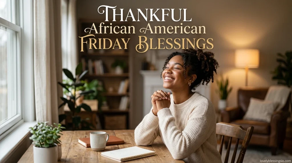 Thankful African American Friday Blessings