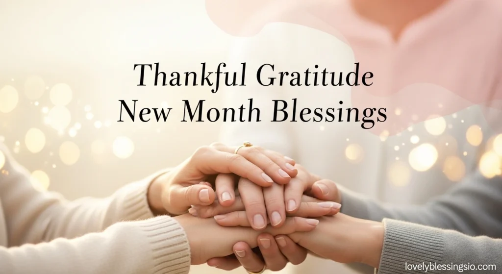 Thankful Gratitude New Month Blessings