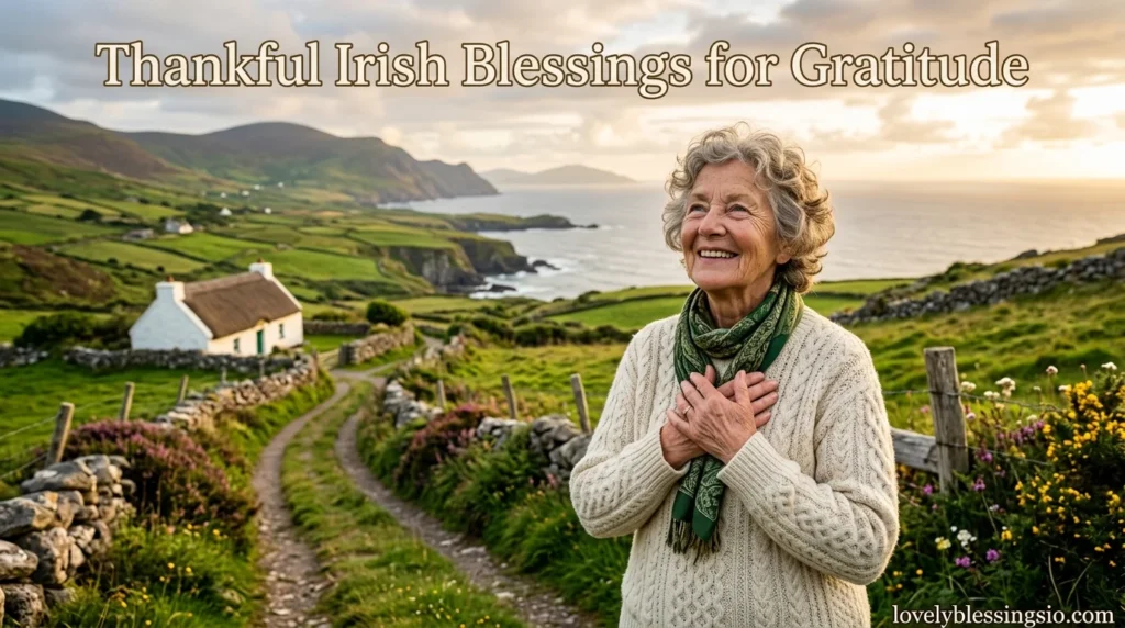 Thankful Irish Blessings for Gratitude