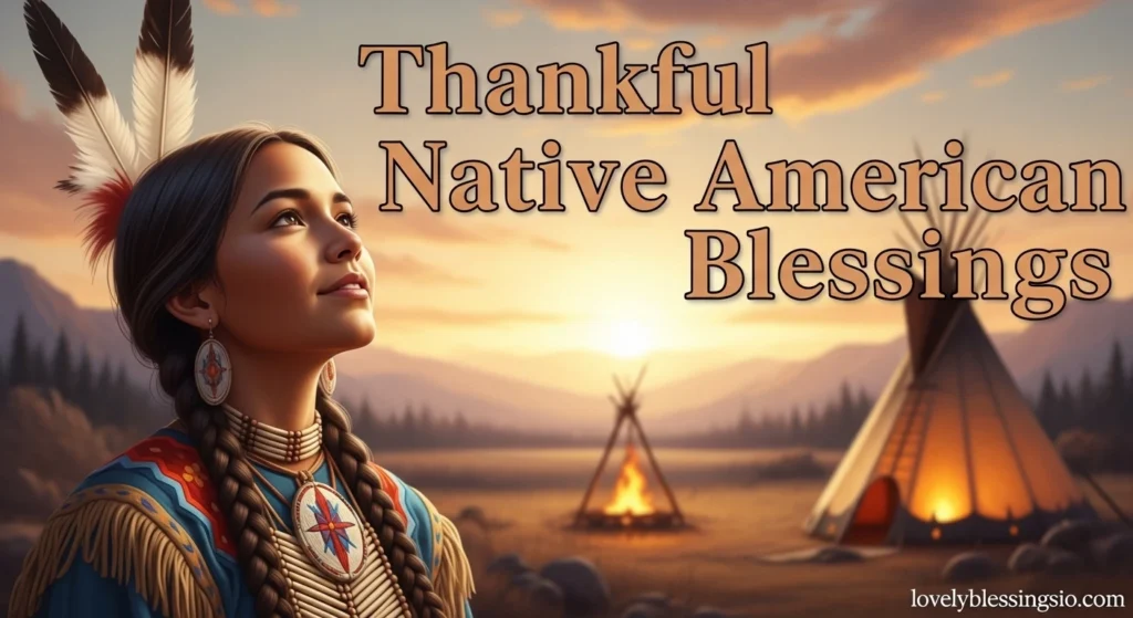 Thankful Native American Blessings
