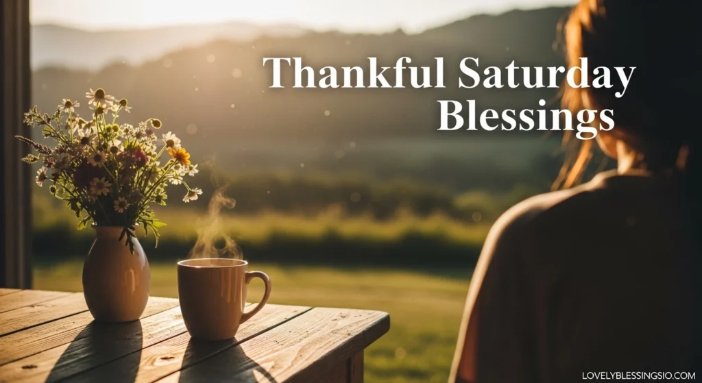 Thankful Saturday Blessings