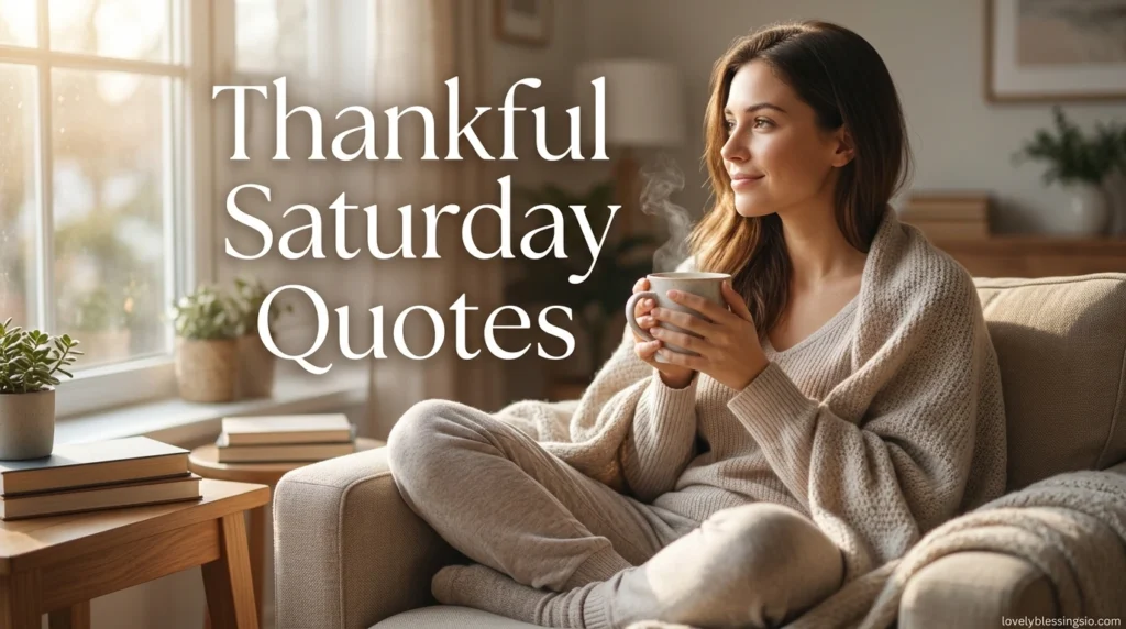 Thankful Saturday Quotes
