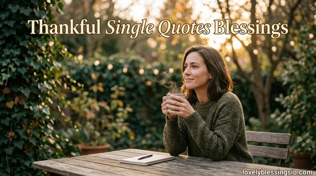 Thankful Single Quotes Blessings 
