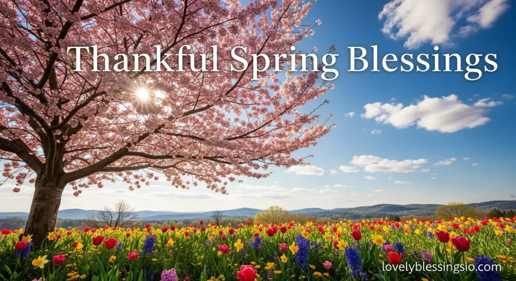 Thankful Spring Blessings