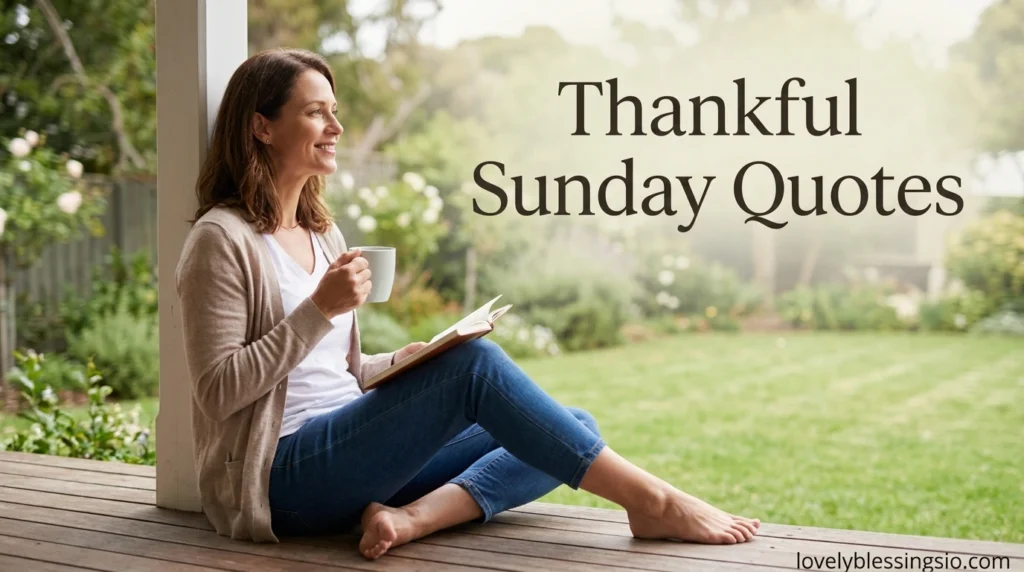 Thankful Sunday Quotes