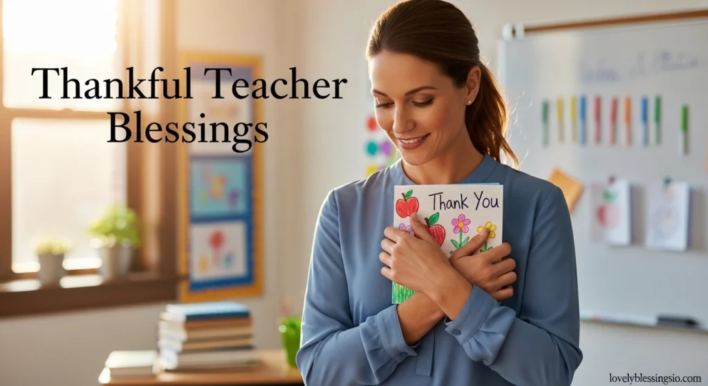 Thankful Teacher Blessings 