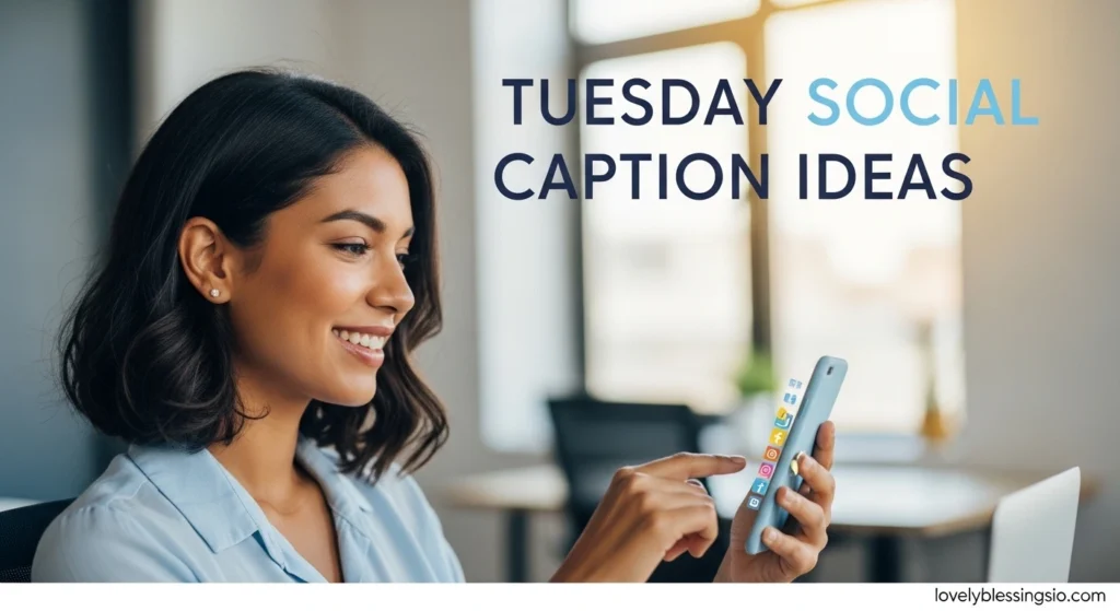 Tuesday Social Caption Ideas