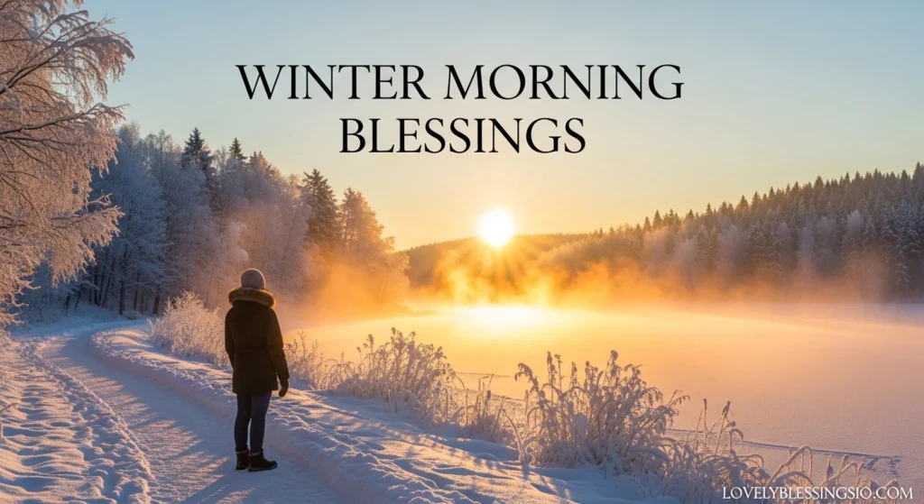 Winter Morning Blessings