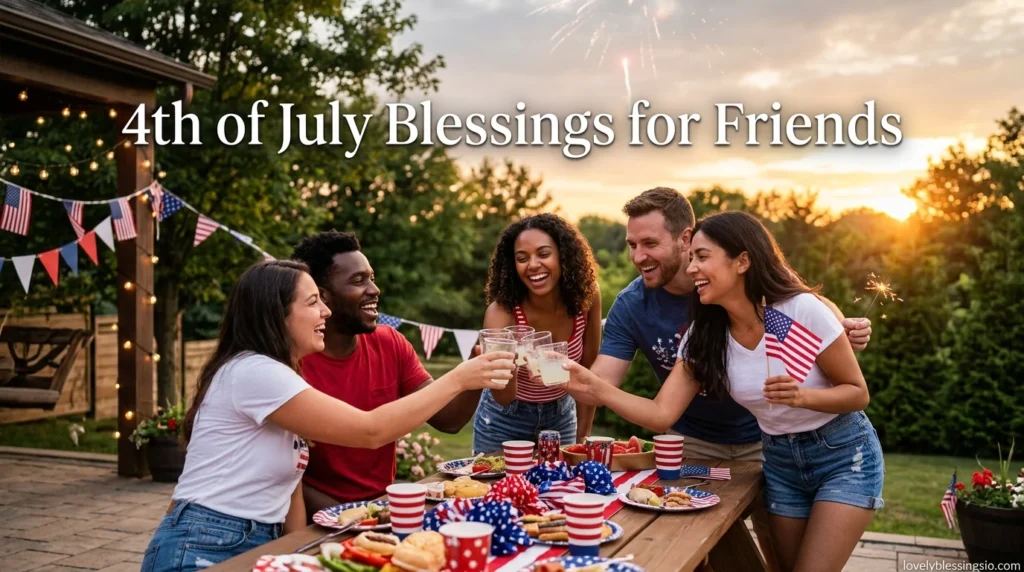 4th of July Blessings for Friends