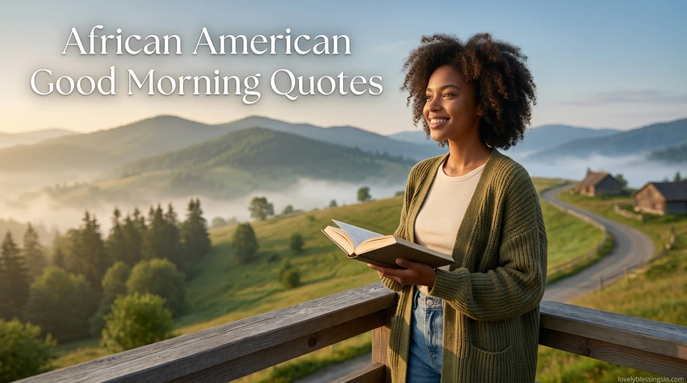 African American Good Morning Quotes