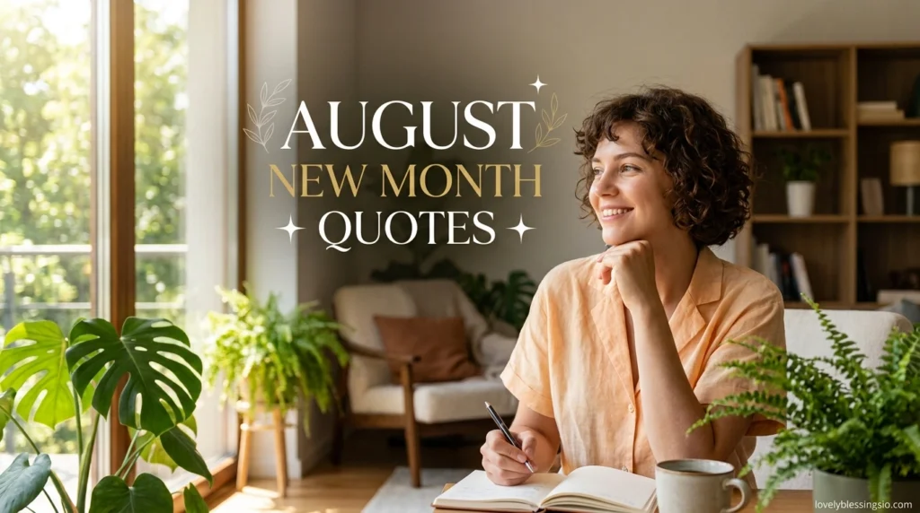 August New Month Quotes