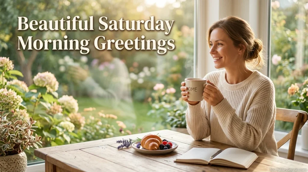 Beautiful Saturday Morning Greetings