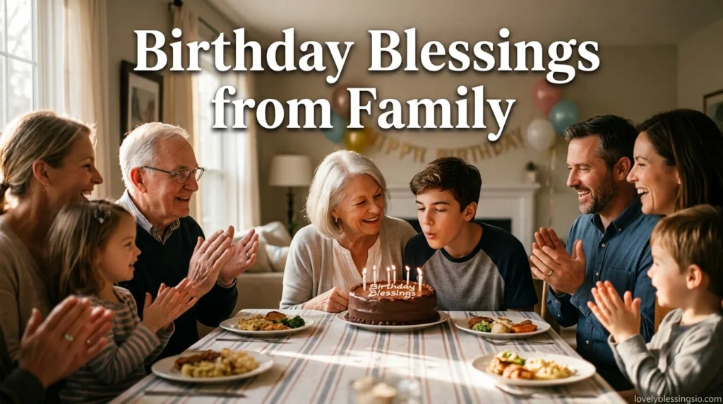 Birthday Blessings from Family