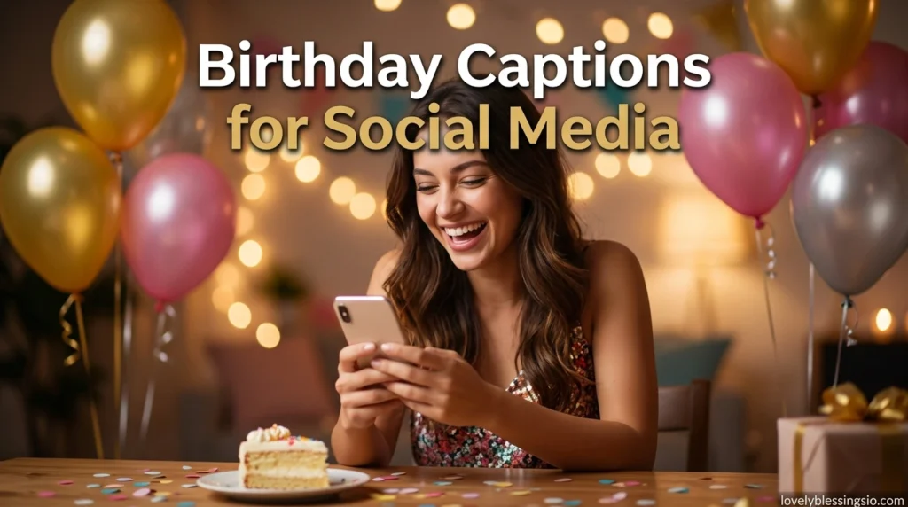Birthday Captions for Social Media