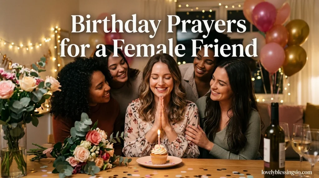 Birthday Prayers for a Female Friend