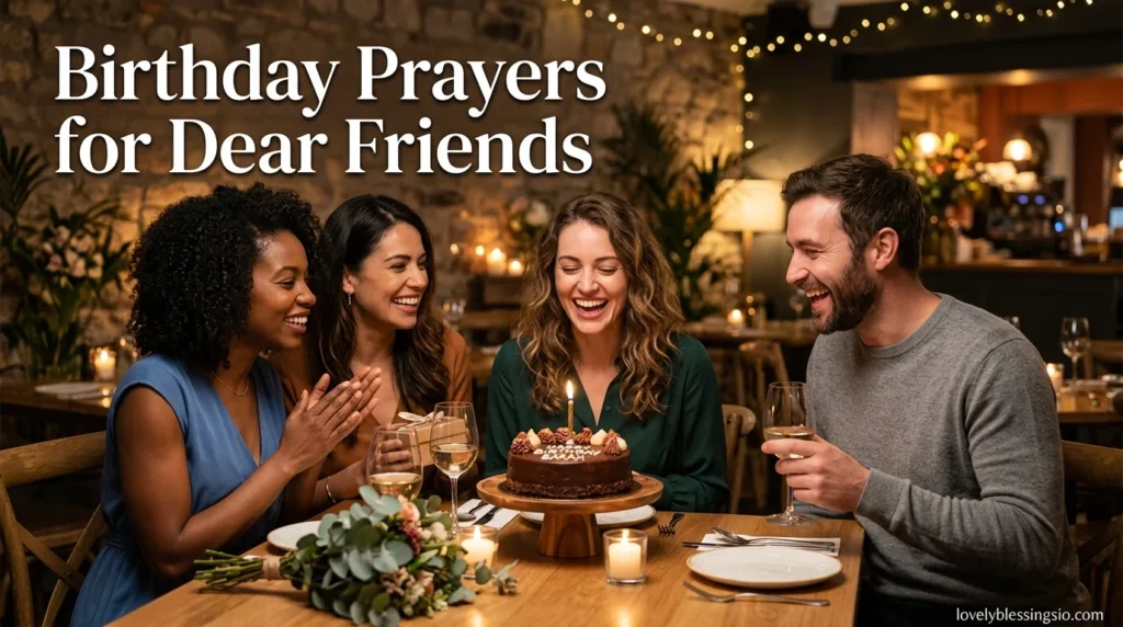 Birthday Prayers for Dear Friends
